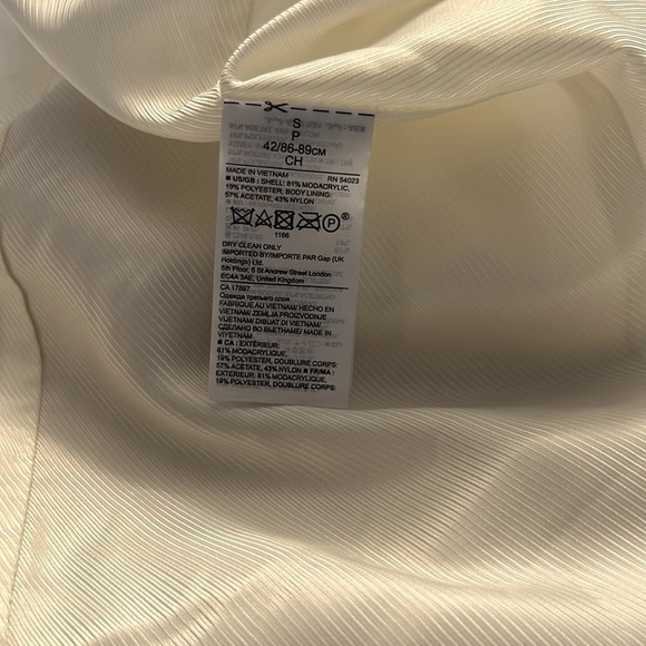 Banana Republic faux fur vest size small - Picture 6 of 8